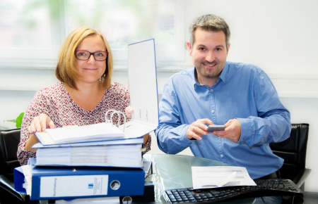 Sandra Guagliardo und Gabriel Schätzle leiten die BGS Steuerberater PartG mbB mit Büros in Elzach und Waldkirch. BGS ist eine der regional führenden Kanzleien in Sachen digitale Buchführung.